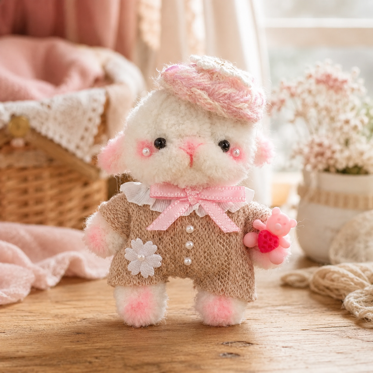 Chenille Stem Sheep Figurine – The Best-Dressed Sheep