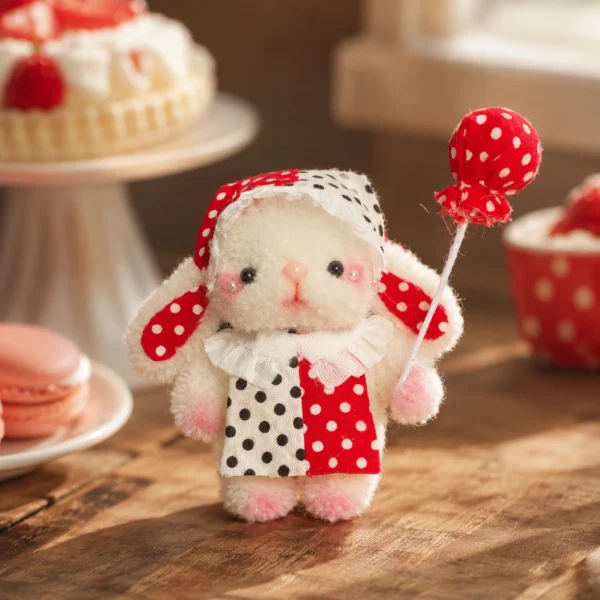 Chenille Stem Lamb Figurine with Luffled Collar – The Polka Dot Sweetheart